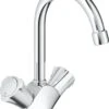 GROHE Costa-L Wastafelkraan - Met Ketting - Chroom -Badkamer Producten Winkel 930x1200