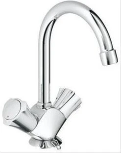 GROHE Costa-L Wastafelkraan - Met Ketting - Chroom -Badkamer Producten Winkel 950x1200 2