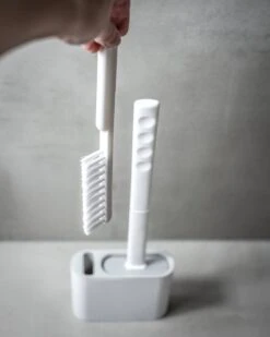 Lopoleis WC Borstel – Toiletborstel – Gesloten Bodem – WC Borstel Met Randreiniger – Siliconen – Grijs – WC Borstel Met Houder – Vrijstaand – Hangend – WC Borstel En Houder -Badkamer Producten Winkel 960x1200 22