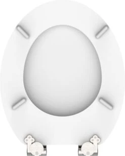 SCHÜTTE WC-Bril 84100 WHITE - MDF-Hout - Soft Close - Verchroomde Scharnieren - Gelakt - Wit -Badkamer Producten Winkel 963x1200 1