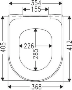 Villeroy & Boch Toiletbril O.Novo -Badkamer Producten Winkel 963x1200 3
