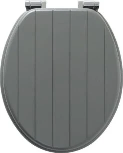 Tiger Baya - Toiletbril - WC Bril - MDF - Grijs -Badkamer Producten Winkel 966x1200