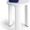 Douchekruk Wit Met Antislip Poten, Kruk Badkamer -Badkamer Producten Winkel 973x1200 1