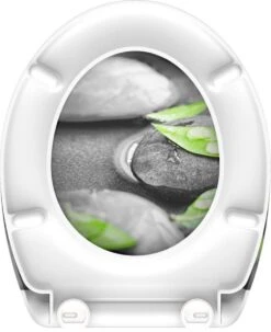 SCHÜTTE WC-Bril 82374 STONE - Duroplast - Soft Close - Afklikbaar - RVS-Scharnieren - Decor - 3-zijdige Print -Badkamer Producten Winkel 977x1200 13