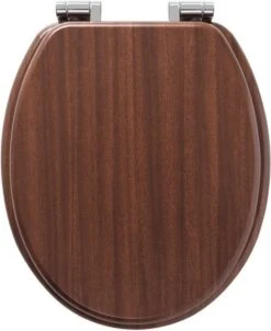 Tiger Douglas - Toiletbril - MDF - Walnoot -Badkamer Producten Winkel 980x1200 3