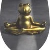 SCHÜTTE WC-Bril 82581 RELAXING FROG - High Gloss - Duroplast - Soft Close - Afklikbaar - RVS-Scharnieren - Decor - 1-zijdige Print -Badkamer Producten Winkel 996x1200 3
